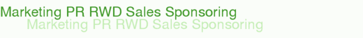 Marketing PR RWD Sales Sponsoring